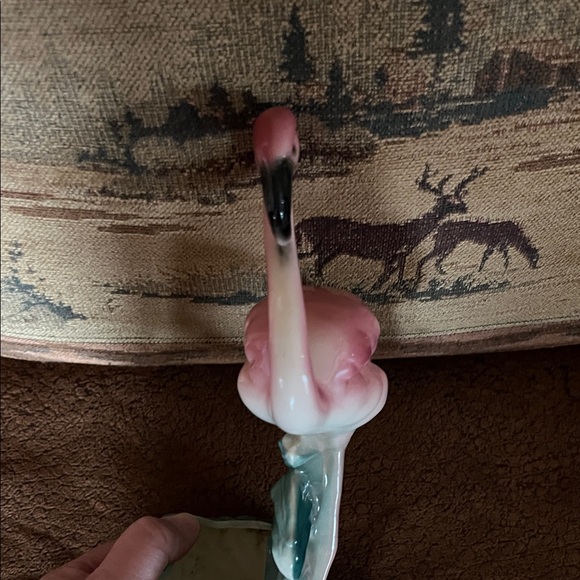 Pink Flamingo Ceramic Figurine.MCM. - Picture 8 of 9